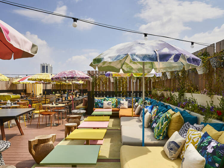 The rooftop at Mama Shelter